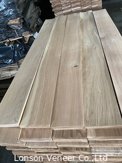 Placage européen naturel de chêne blanc pour machiner la largeur 190mm de l'épaisseur 1.2mm