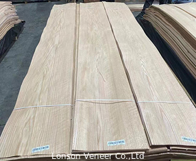 Veneur en bois de chêne rouge, épaisseur 0,5 mm, porte, panneau de mobilier de qualité AA