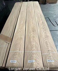 0.5 mm épaisseur A Grade Blanc Carreaux de bois de chêne pour les meubles de porte