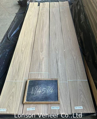 Coupe couronne American Walnut Veneer Grade AA naturel Épaisseur 0,42 mm Couleur légère