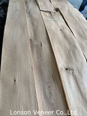 Le quart de placage en bois de chêne blanc de la longueur 120cm a coupé l'épaisseur de 0.7mm