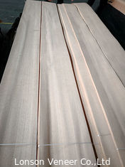 Le placage de grain en bois de la décoration intérieure 0.5mm a stratifié le chêne blanc naturel