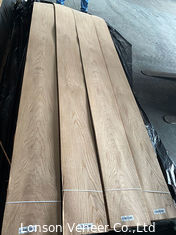 La couronne de placage en bois de chêne blanc de Lonson a coupé l'OEM de largeur de 120mm parquetant l'utilisation