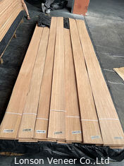 Le bois de chêne rouge d'OEM plaquent l'utilisation de feuille de porte de longueur de Rift Sawn 120cm de quercus