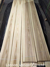Utilisation blanche intérieure de la décoration 0.5mm Ash Wood Veneer Door Leaf