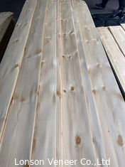 La tranche de placage en bois de la décoration intérieure 0.6mm a coupé le placage de pin inextricable
