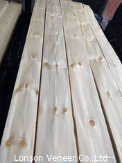 L'appartement en bois naturel de placage d'OEM a coupé la longueur de l'humidité 250cm du pin inextricable 12%
