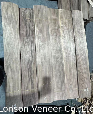 Coupe en tranches de faisceau de noyer américain de qualité naturelle C épaisseur de 1,2 mm