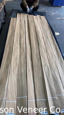 Épaisseur de 0,55 mm, sculpture en faisceau de faisceau en chêne blanc européen de qualité A/B