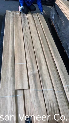 Épaisseur de 0,55 mm, sculpture en faisceau de faisceau en chêne blanc européen de qualité A/B