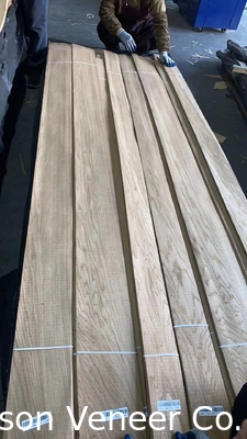 Épaisseur de 0,55 mm, sculpture en faisceau de faisceau en chêne blanc européen de qualité A/B