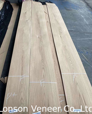 Épaisseur de chêne blanc 0,4 mm Faisceau de bois Grade en noeuds Prix favorable