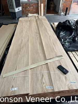 Fabrication de bois de chêne rouge, panneau AA Épaisseur 0,5 mm Produits de qualité