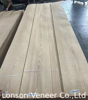 Veneur en bois de chêne rouge, Panneau de qualité AAA Épaisseur 0,5 mm, Utiliser des meubles de porte