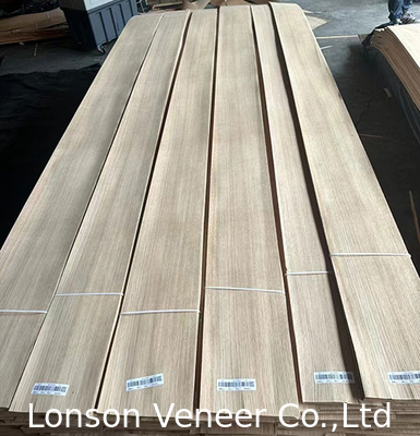 Veneur de bois de chêne blanc américain, 0,50 mm d'épaisseur, 100 000 m2 d'inventaire