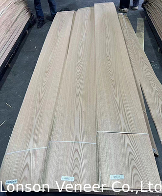 Panneau de placage de chêne rouge américain de coupe de couronne. Produits de qualité AA en stock 50.000