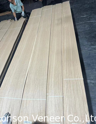 Panneau de coupe couronnée de bois de chêne blanc Lonson Grade A Épaisseur 2 mm