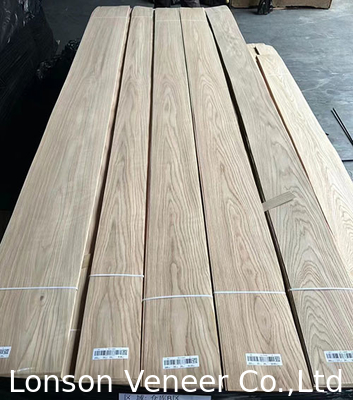 0.5 mm épaisseur A Grade Blanc Carreaux de bois de chêne pour les meubles de porte