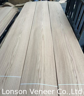 Coupe de couronne Panneau de placage de chêne rouge 0,5 mm placage de bois de qualité AA Stainable