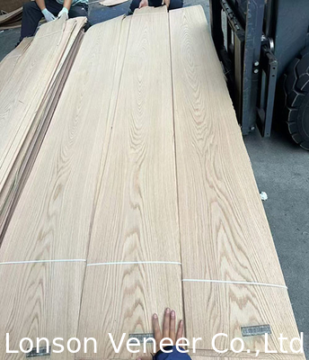 Coupe de couronne Panneau de placage de chêne rouge 0,5 mm placage de bois de qualité AA Stainable