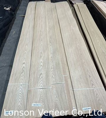Coupe de grain de montagne bois de chêne blanc placage de bois de chêne de 0,5 mm Panneau AA Meubles de qualité, porte
